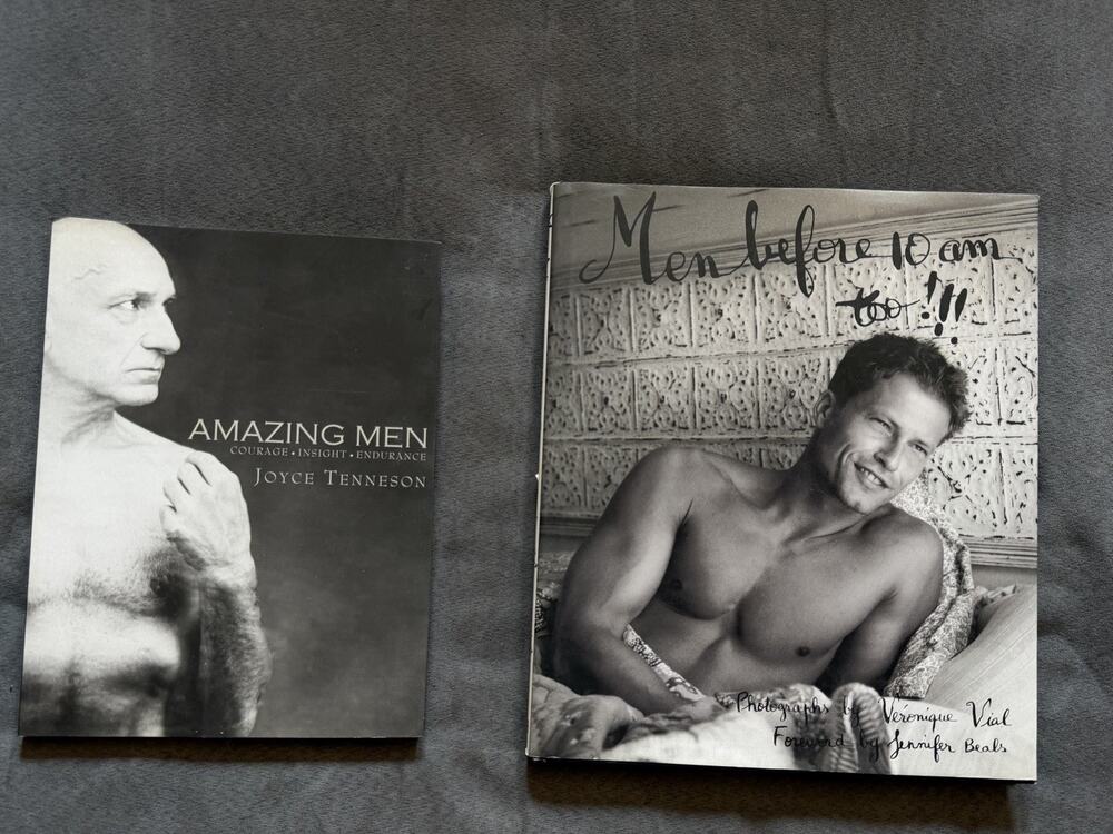2 Male Portrait Photography Books Veronique Vial Joyce Tenneson 1st Edition